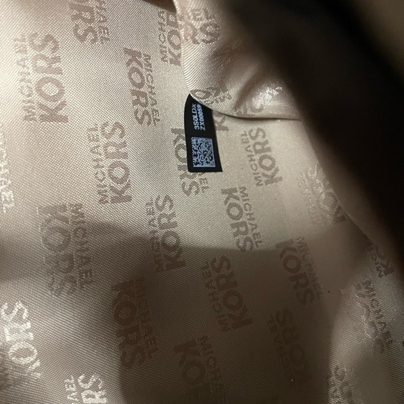 Michael Kors Dark Brown Satchel with Gold Accents - Picture 6 of 7